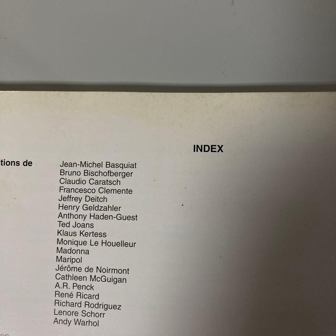 バスキア　画集　Basquiat Temoignage 1977-1988