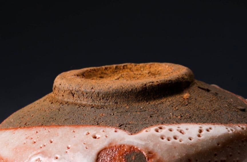 【最上位作　桃山陶】三浦繁久 志野茶碗 共箱 栞 茶道具　荒川豊蔵　加藤唐九郎