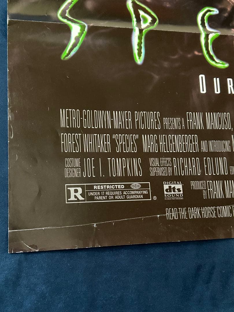 スピーシーズ　USオリジナル映画ポスター