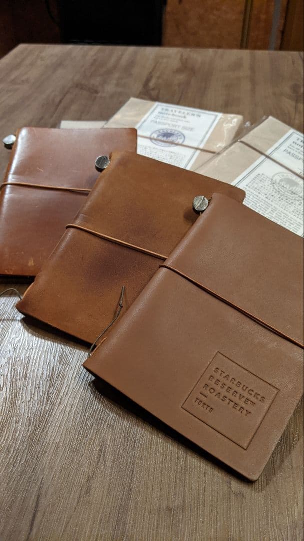 トラベラーズノート　キャメルカラーコレクション大放出！！