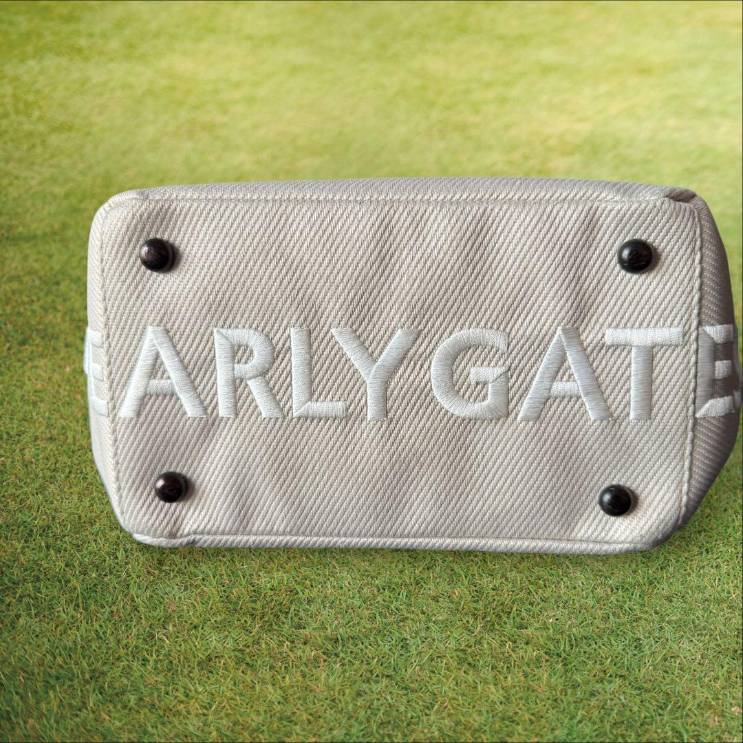 現行モデル　パーリーゲイツ　カートバッグ　トート　ハンドバッグ　黒　ベージュ