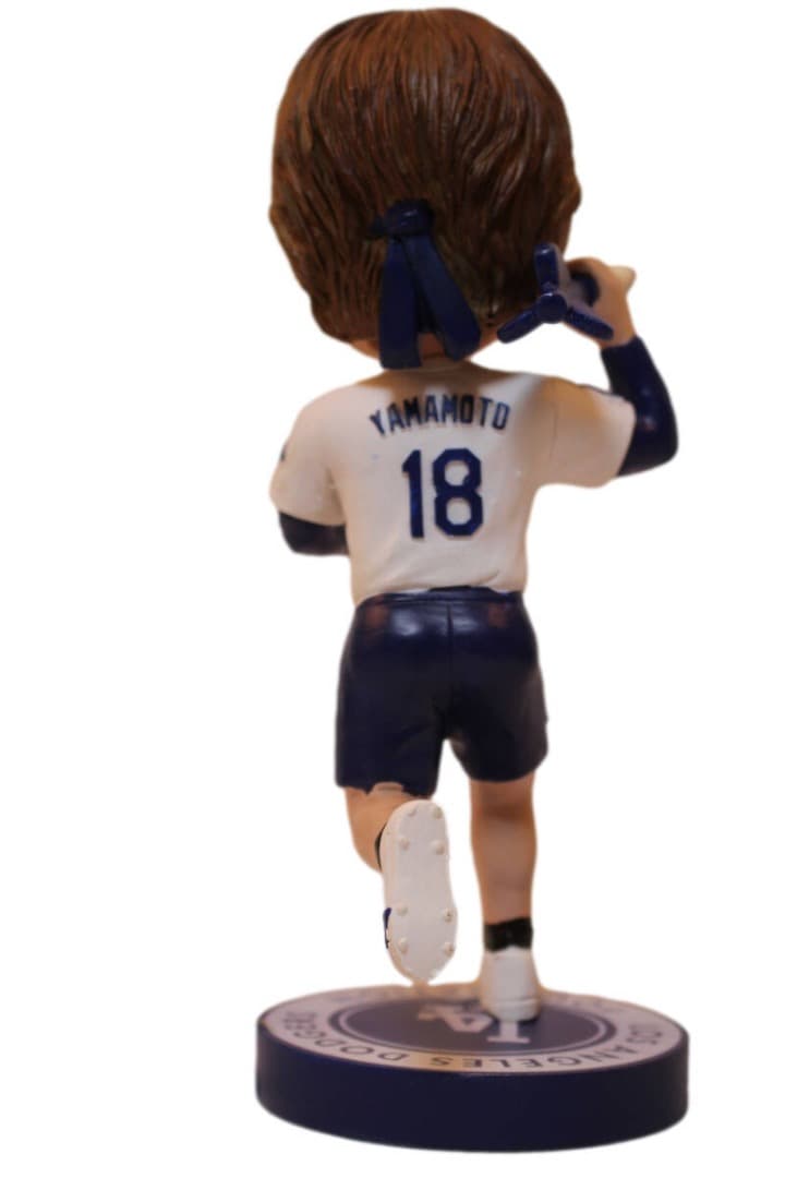 [新品] 山本由伸選手 ボブルヘッド ジャベリン（槍） 2025年9月27日