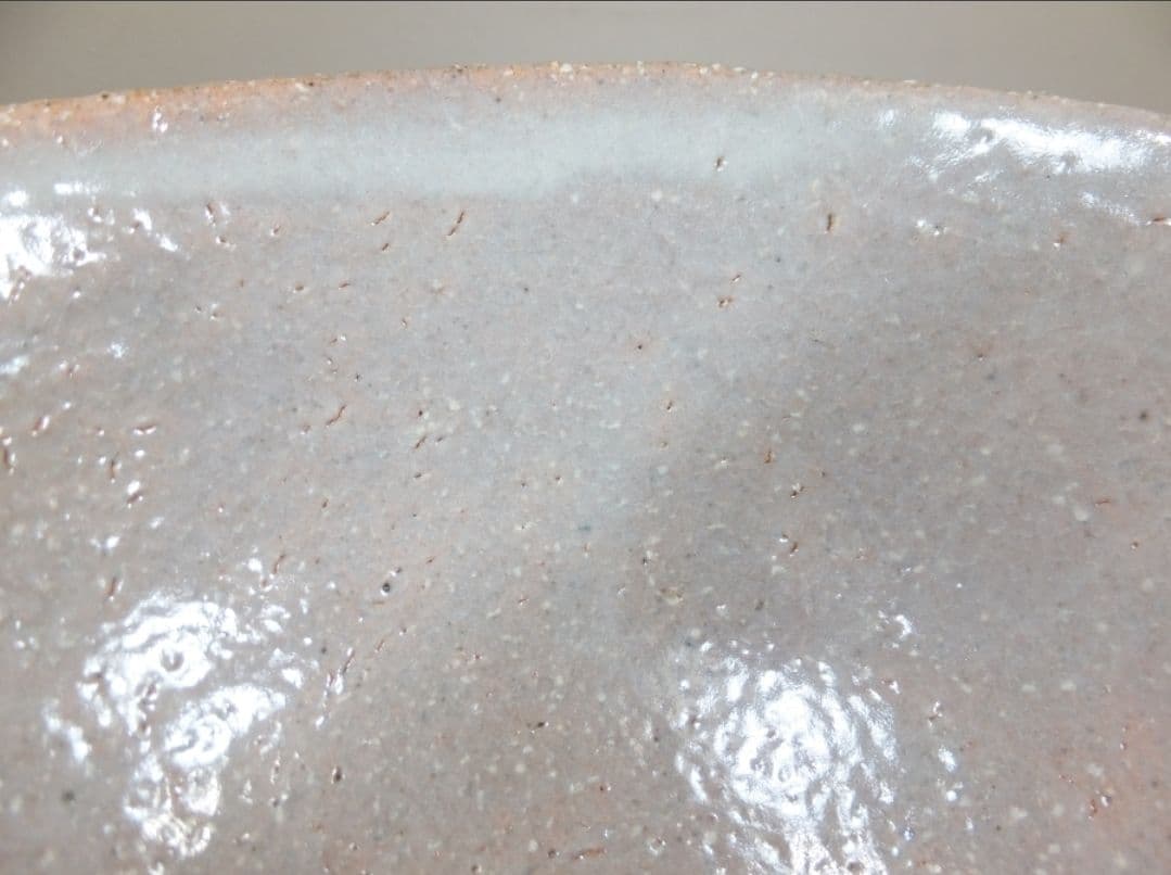 真作保証 吉賀将夫 自作 萩焼 日展理事 コレクター放出品 茶道具 山口県