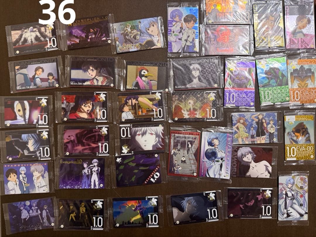 エヴァンゲリオン　エヴァ　ウエハース　カード　370枚　未開封　レア　まとめ