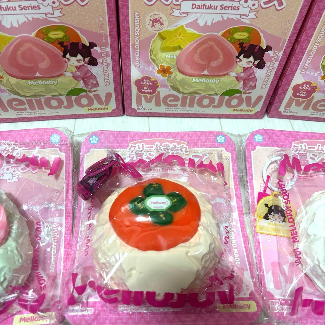 mellojoy スクイーズ　大福5点セット メロジョイ