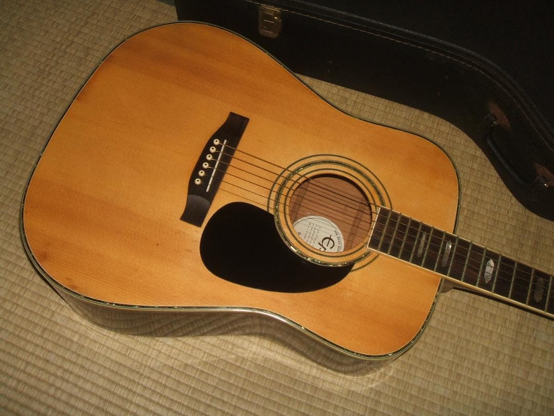 ヤンマ　エピフォン アコースティックギター Epi D16 ハードケース付
