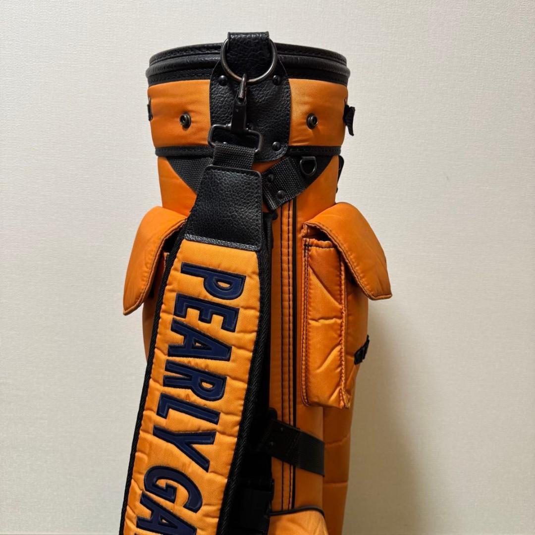 PEARLY GATES パーリーゲイツ キャディバッグ 9型 オレンジ