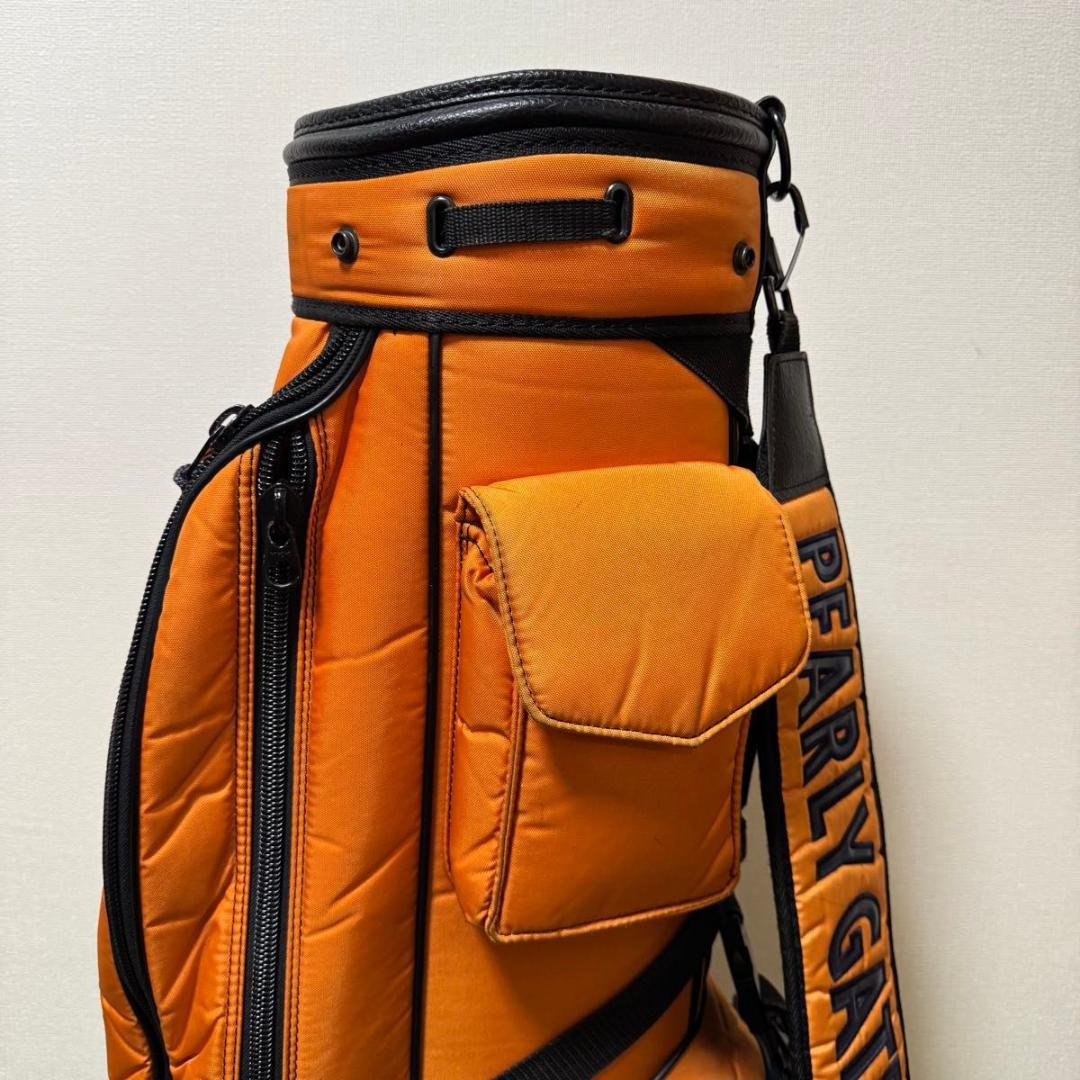 PEARLY GATES パーリーゲイツ キャディバッグ 9型 オレンジ