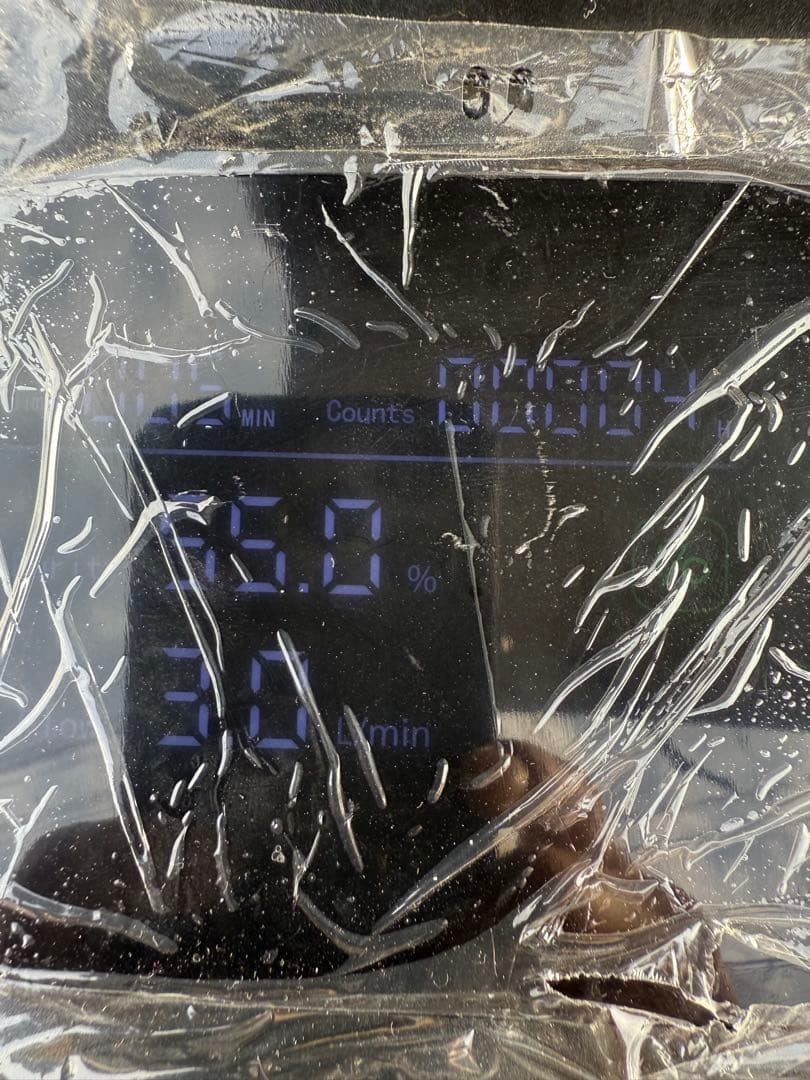 美品finron 4時間のみ使用！酸素発生器　ZY-1Bリモコン付