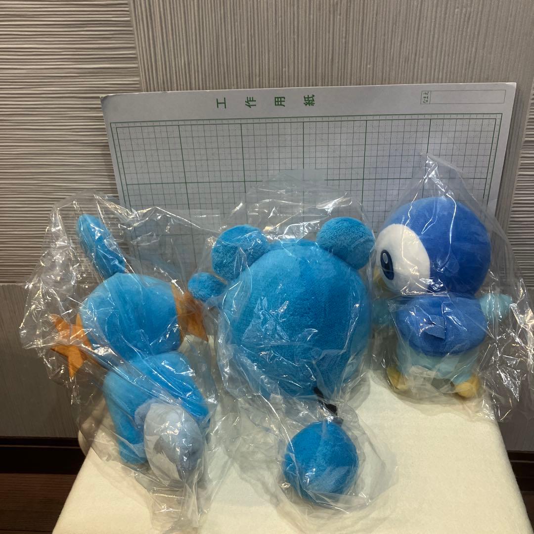 BANDAI＊ポケットモンスター・ポケピースぬいぐるみ８種まとめセット