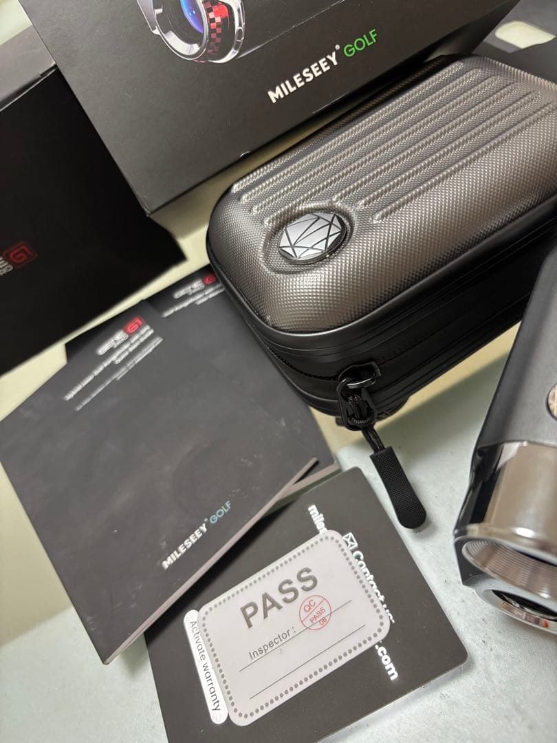 えびしゅうまい　MILESEEY GENEPRO G1 ゴルフ用距離計