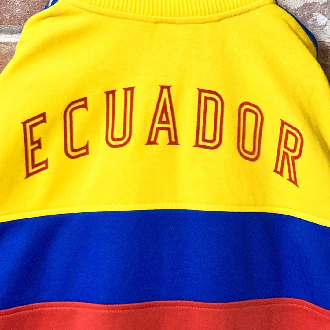 《人気》adidas アディダス　トラックジャケット　エクアドル代表
