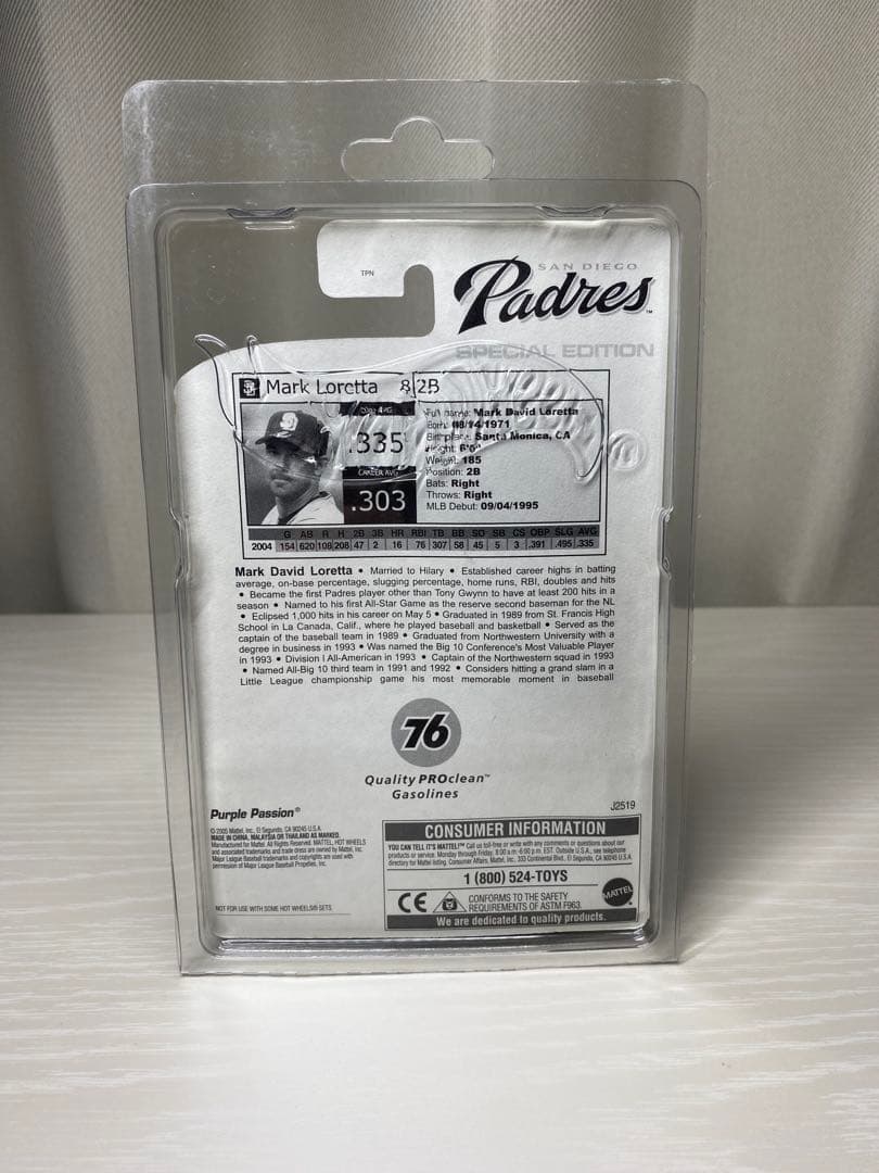 ミニカー Hot Wheels San Diego Padres passion