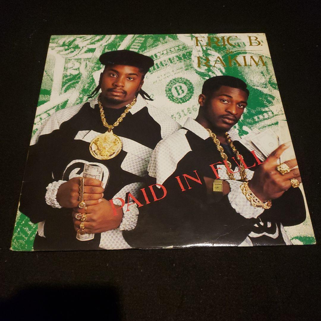 希少  label ORIGINAL Eric b & Rakim