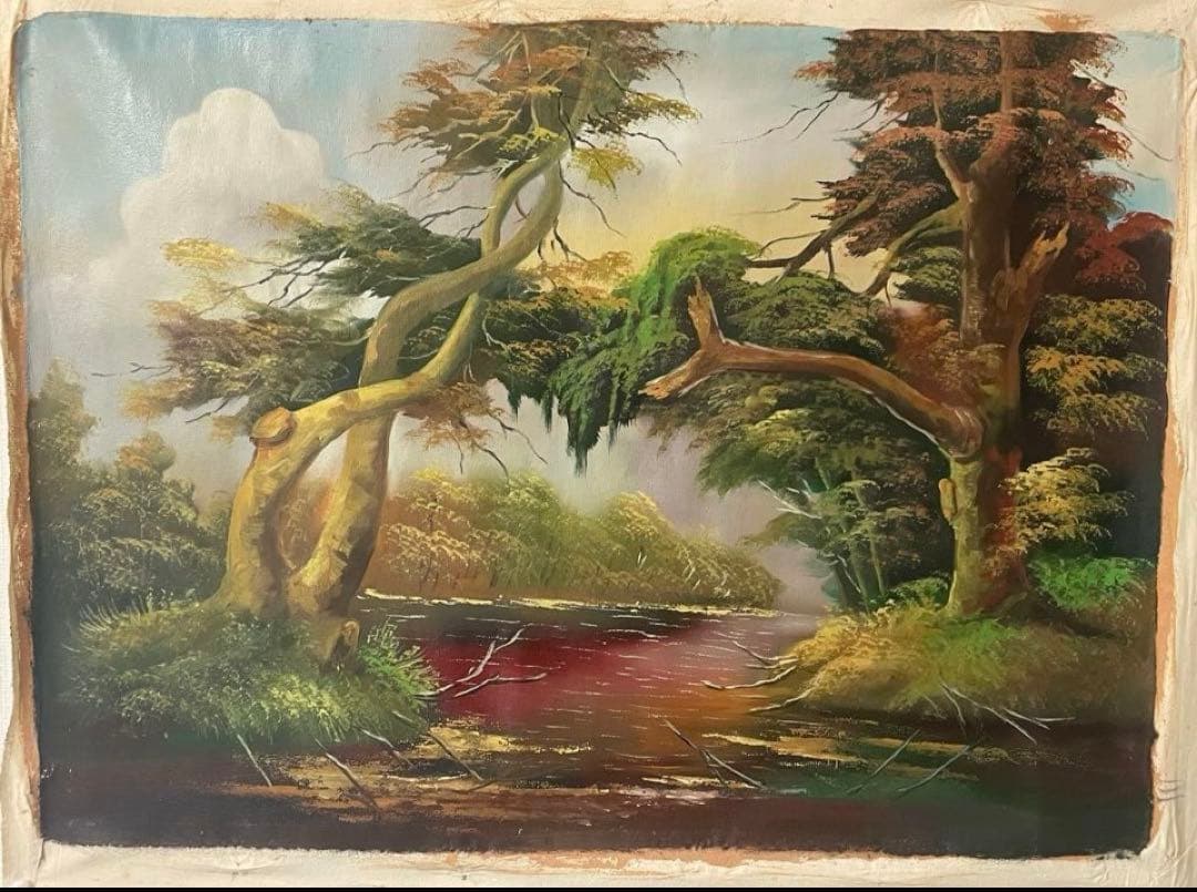 【雰囲気抜群】美しい風景画2点セット｜一点物・インテリア映え｜早い者勝ち