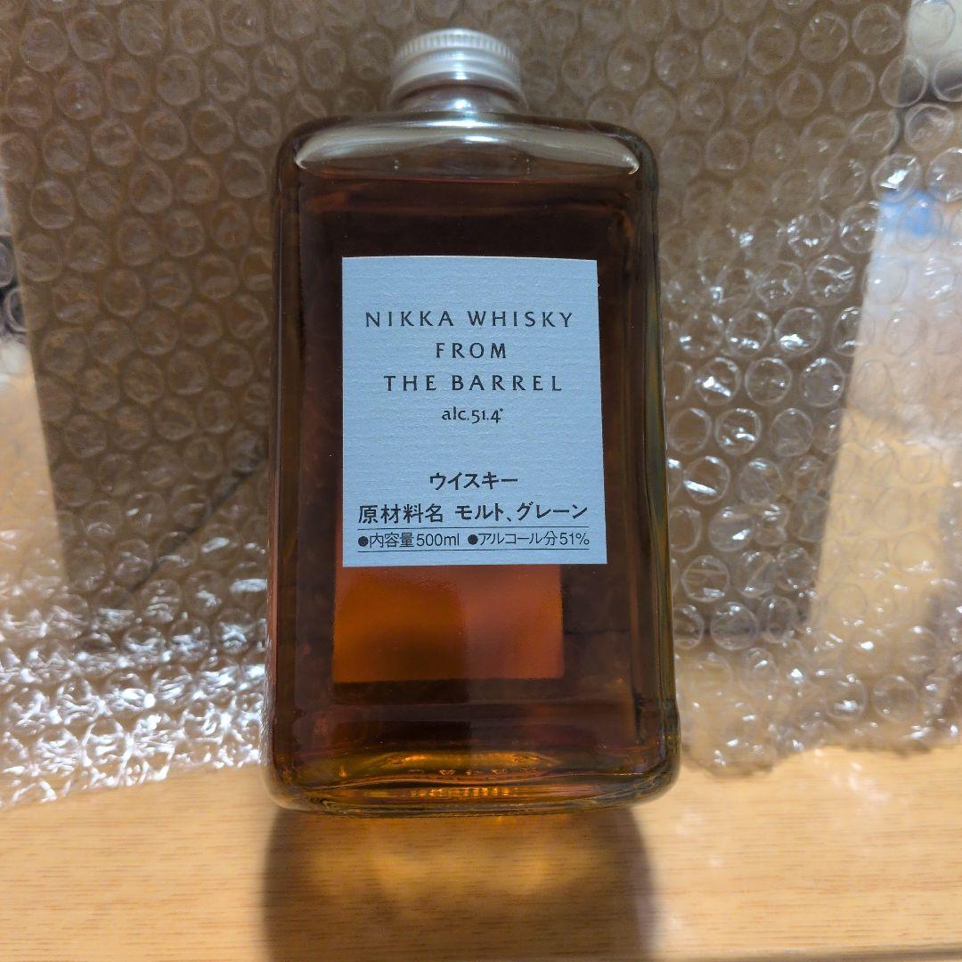 NIKKA FROM THE BARREL 500ml 51.4%銘酒新品未開封