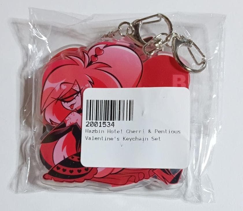 ハズビンホテル バレンタインアクキー チェリーボム&サーペンシス