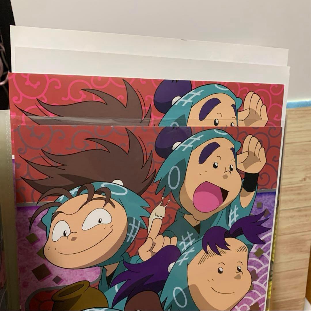 忍たま乱太郎 スティック ポスター/キャラポス 2種コンプ/収納ファイル 希少