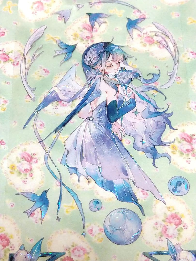 ✩のこり２✩J1007＃月神拂香(贝壳光)柑橘x吾心切り売り海外人物マステ女の子