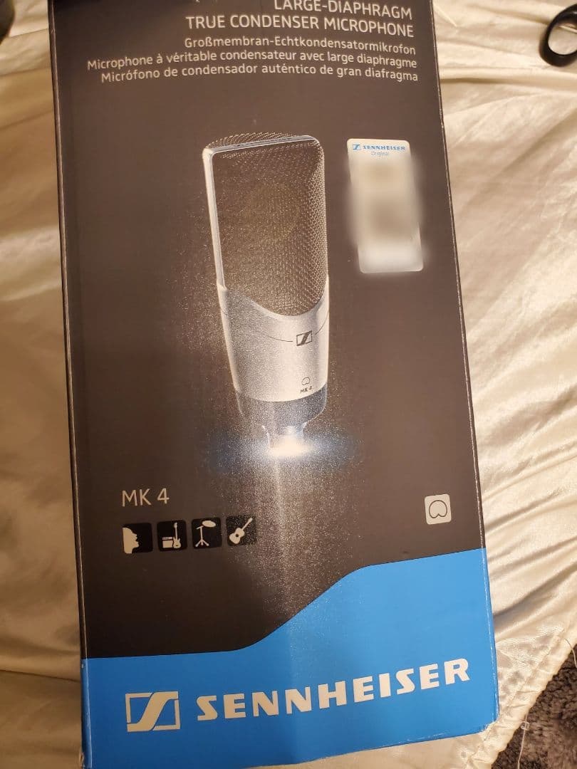 Sennheiser MK4 ゼンハイザー コンデンサーマイク