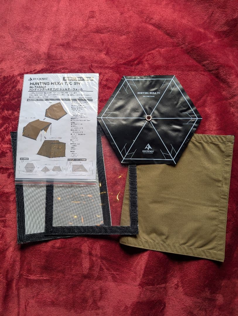 【新品】 DUCKNOT ハンティングヘキサ T/C SW2022 コヨーテ