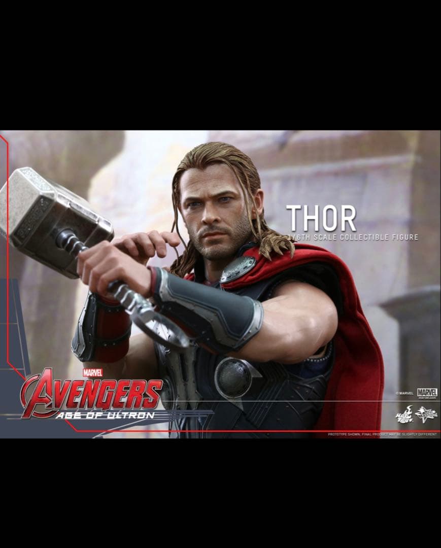 HOTTOYS マイティ・ソー 1/6 フィギュア ホットトイズ　アベンジャーズ