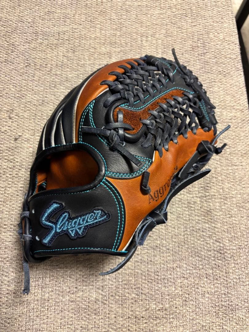 久保田スラッガーM00 小指2本型付け