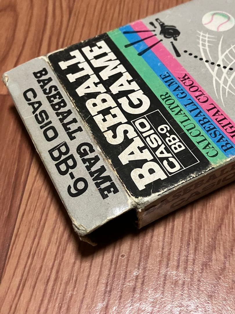 CASIO カシオ ゲーム 電卓 BB-9 ベースボールゲーム 計算機 レトロ