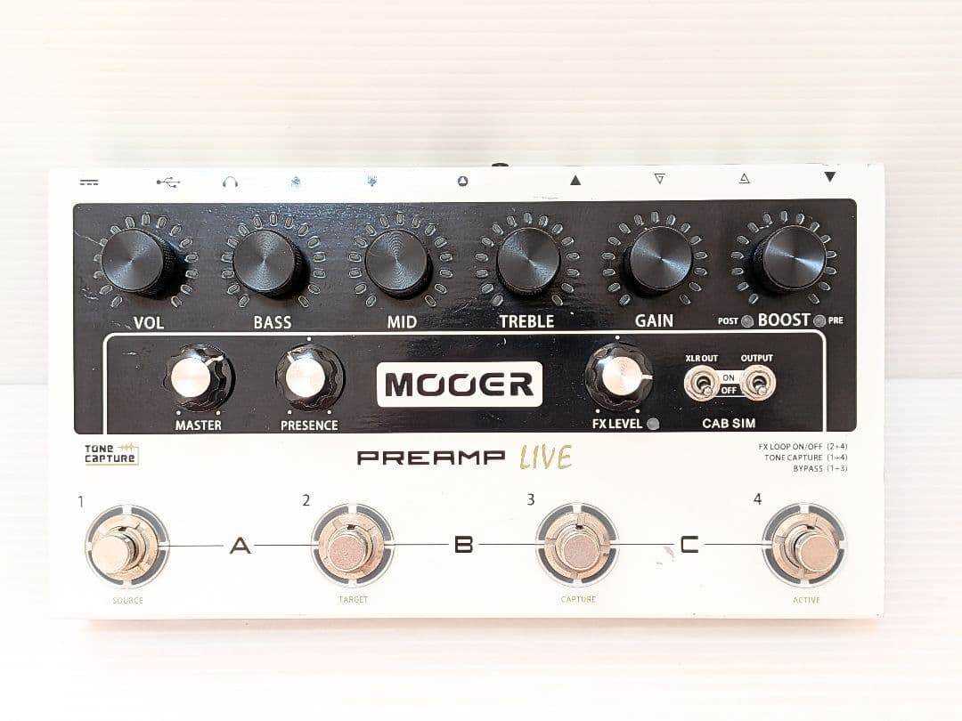 MOOER PREAMP LIVE ギターエフェクター