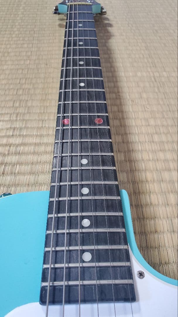 Epiphoneレスポールタイプ ターコイズブルー美品