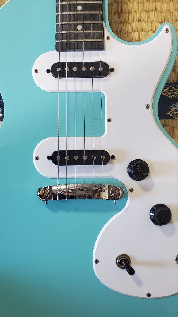 Epiphoneレスポールタイプ ターコイズブルー美品