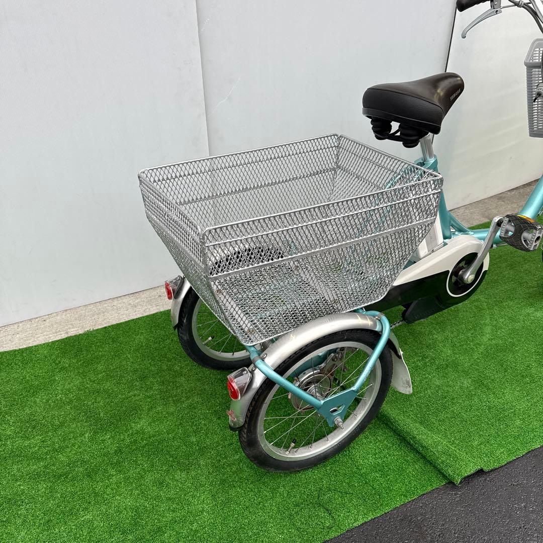 三輪車 YAMAHAヤマハ電動アシスト三輪自転車 8.9Ah【引き取り限定