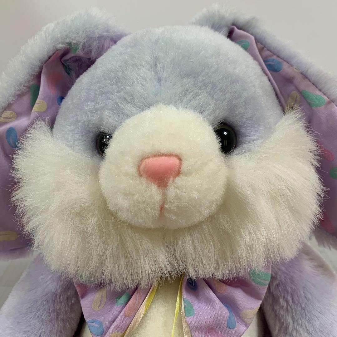 NJ☆ レトロ　紫色のウサギのぬいぐるみ