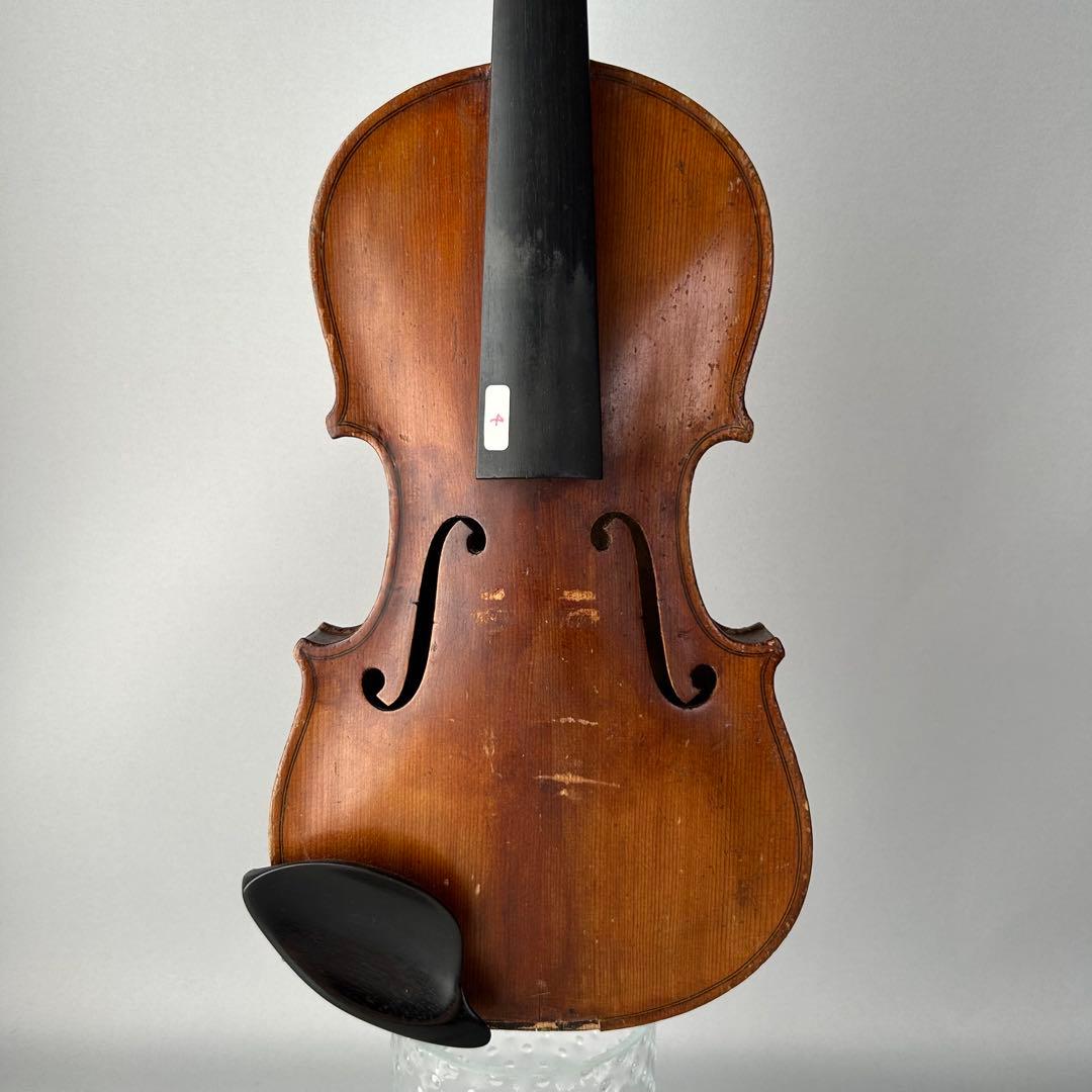 3/4・アンティーク ドイツ／ボヘミア系 バイオリン本体 ジャンク ヴァイオリン