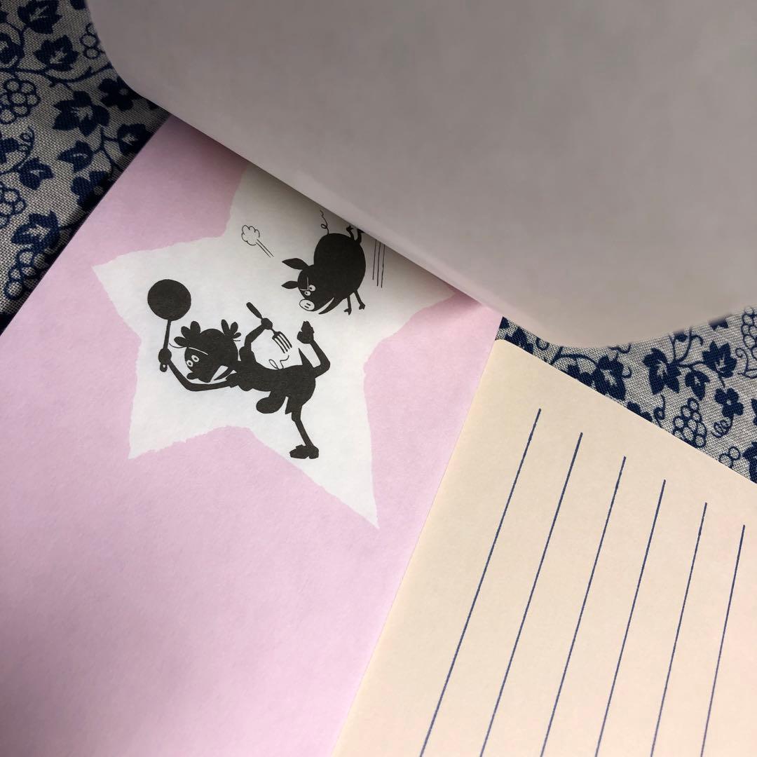 長谷川町子美術館　サザエさん　メモ　シール　一筆箋　ポストカード【未使用品】