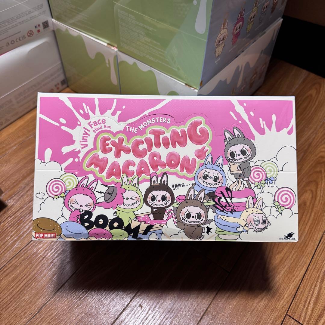 ポップマート ザ モンスターズ (ラブブ) エキサイティングマカロン ぬいぐるみ
