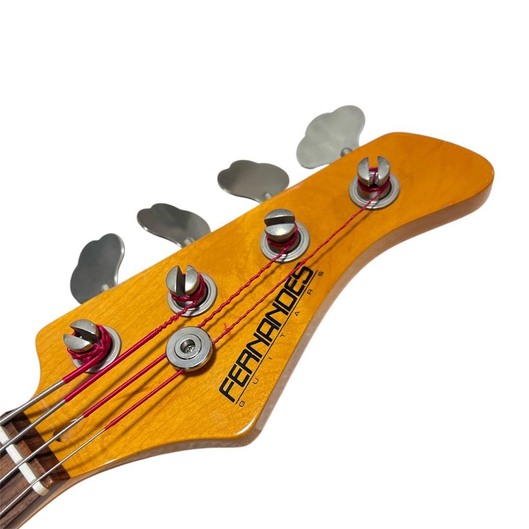 【メンテ済・極美品】フェルナンデス サンバースト エレキベース