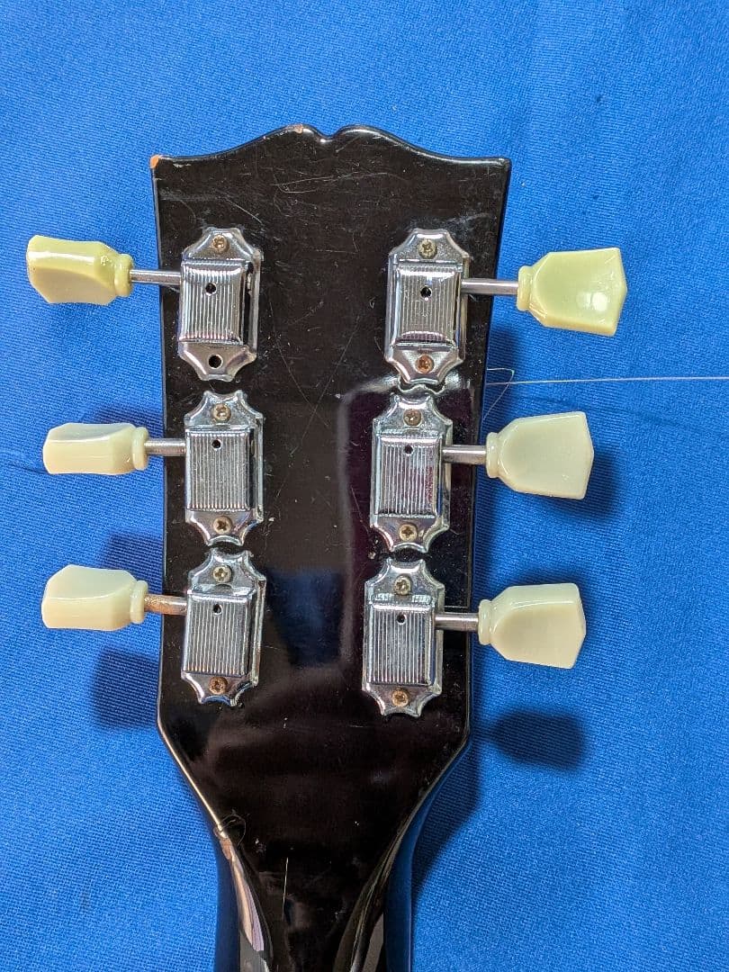 Photogenic レスポール モデルギター ナチュラルペグの違いあり