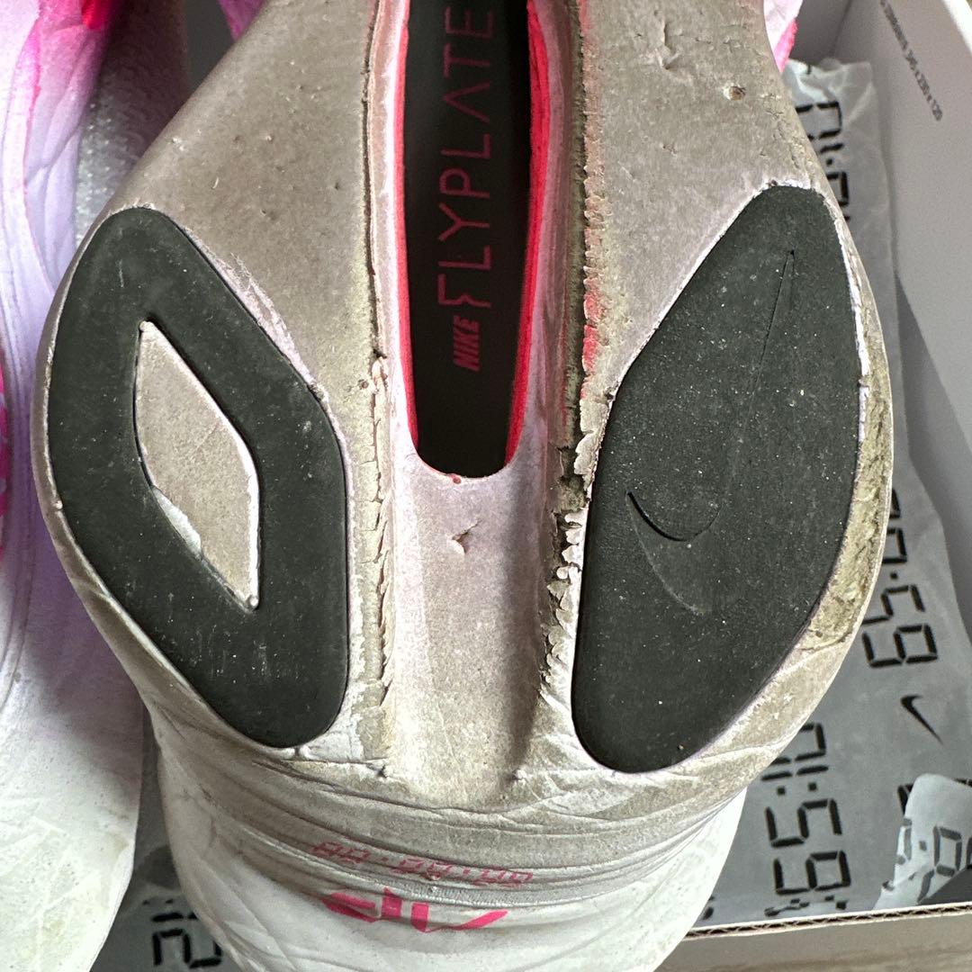 ２７.０アルファフライ3 中古 フルマラソン２回使用。