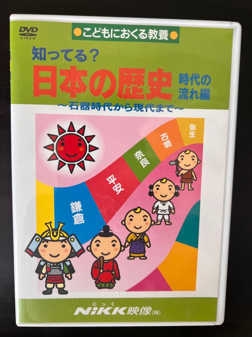 小学生向けの理科、歴史、産業、地理、教養シリーズDVD にっく映像(株)