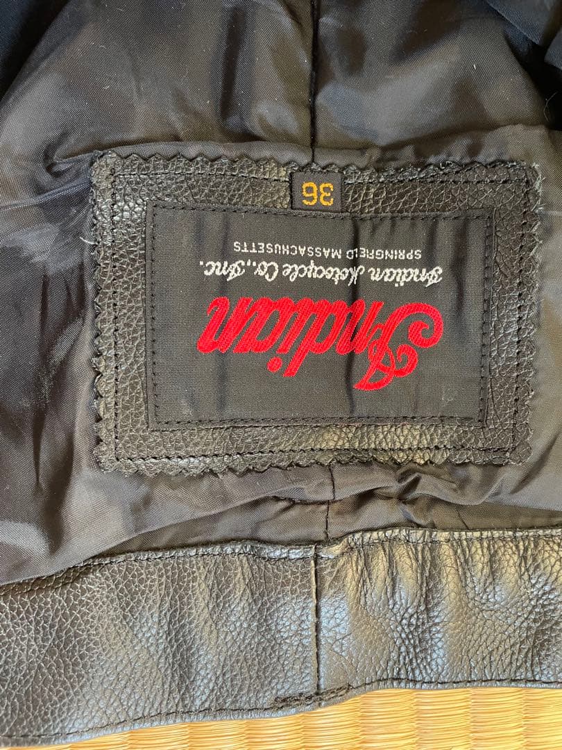 インディアンモーターサイクル、レザーパンツ