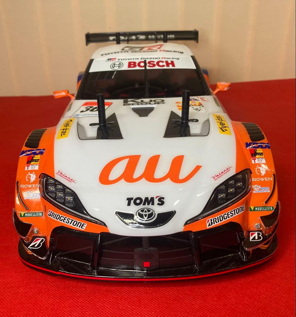 タミヤ　TT-02 TYPE-SRX au TOM’S GR Supra ボディ