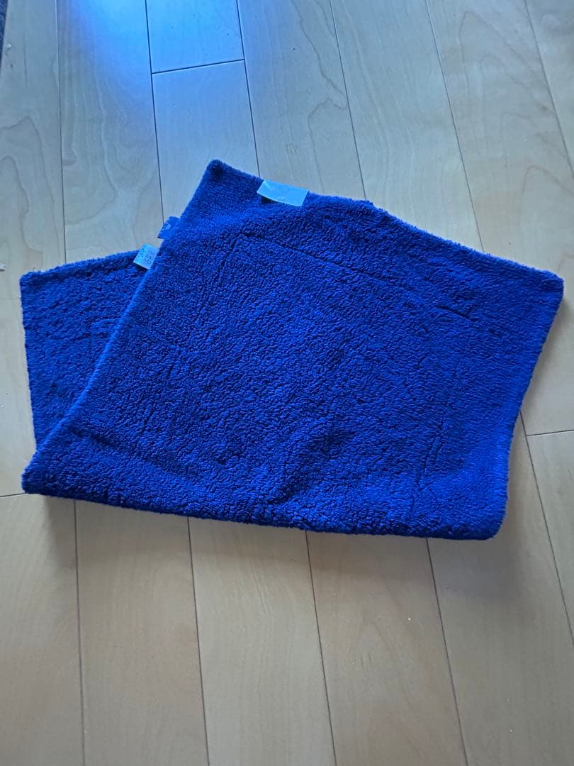 未使用品　自宅保管　Abyss & Habidecor ネイビー タオル マット