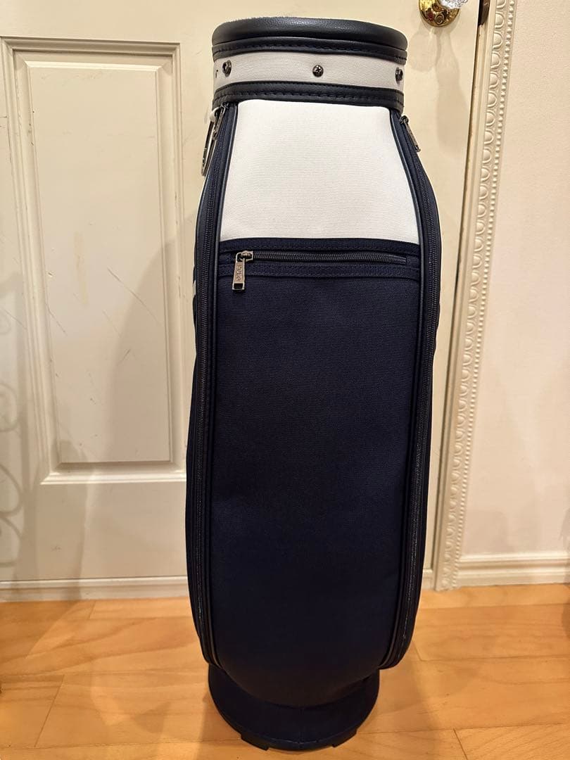 【最終値下】POLO ゴルフバッグ ネイビー/ホワイト