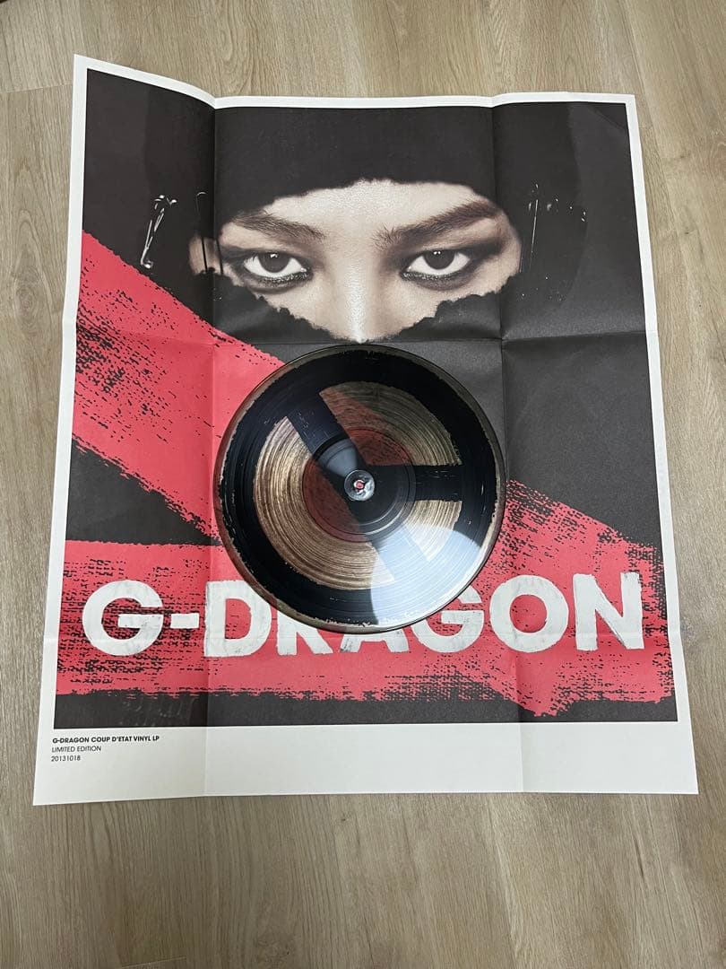 G-DRAGON COUP D'ETAT LP 直筆　BIGBANG