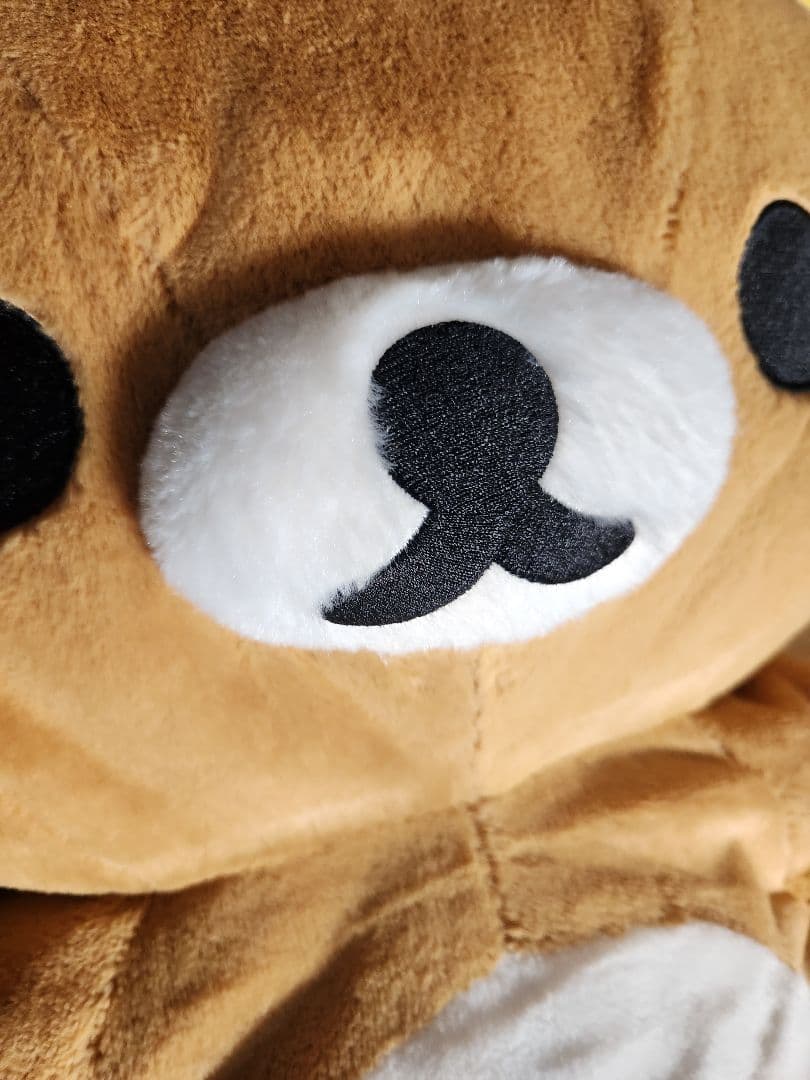 リラックマ　３周年記念ぬいぐるみ　全長約７０cm程度　サンエックス　3rd