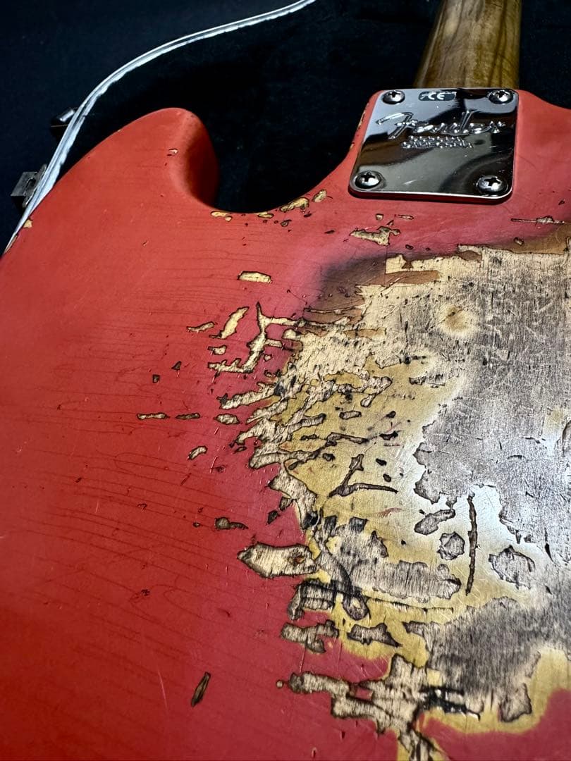 ベース Fender USA American Jazz Bass nitro