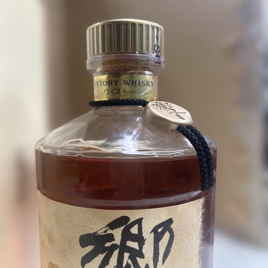 6589②【未開栓】響 旧 裏ゴールドラベル 金キャップ 43％ 700mL