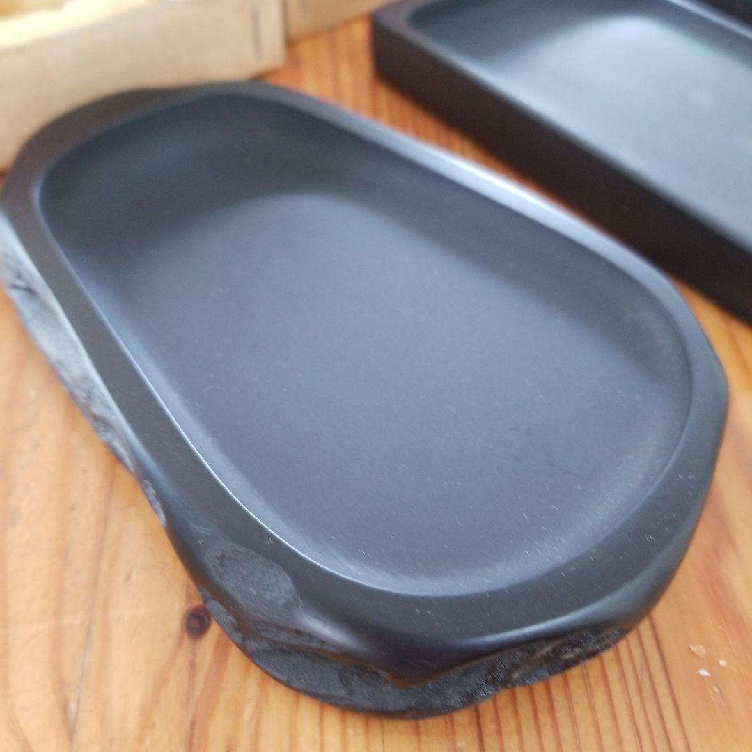 Grace C.【未使用】朝陽研　本龍溪　硯三点まとめて　作家銘あり