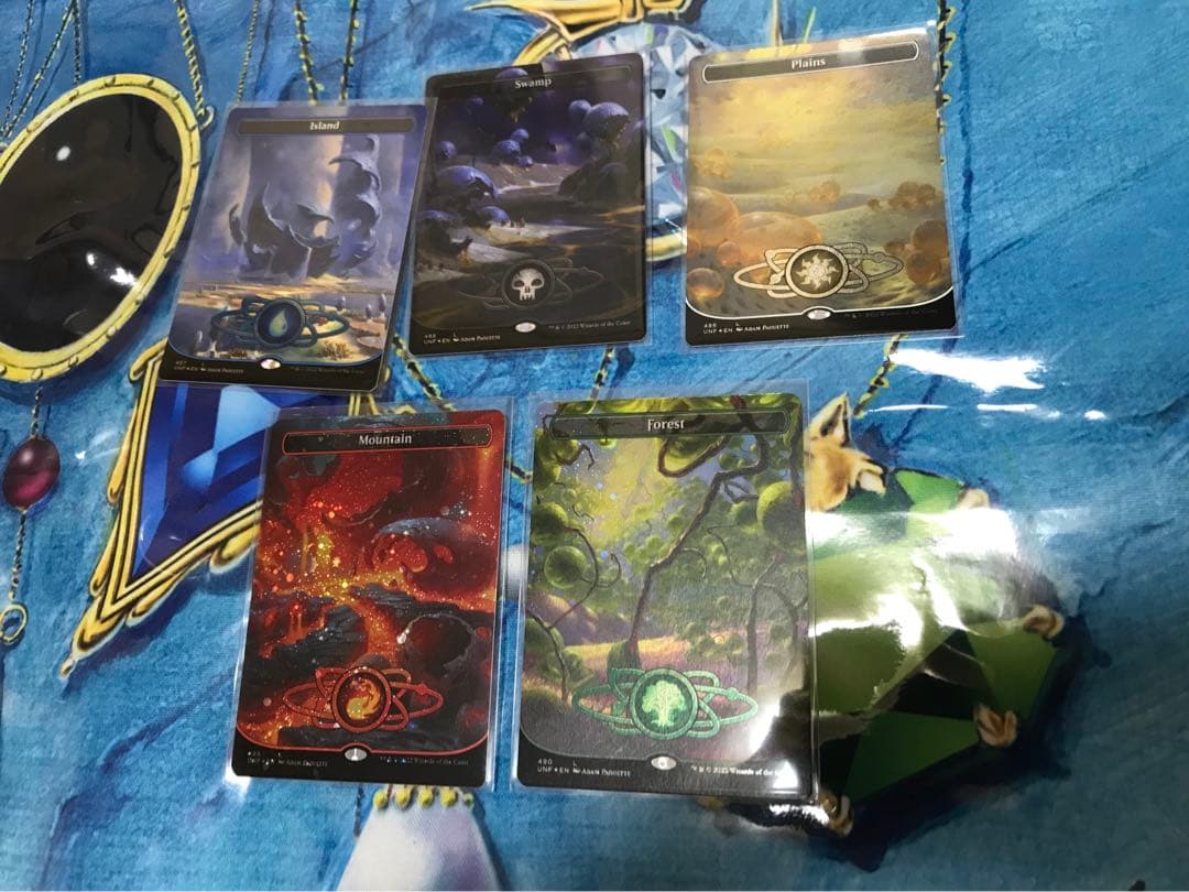 ギャラクシーfoil 基本土地10種